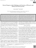 Cover page: Recent Progress in Pathology and Genetics of Pilocytic and Pilomyxoid Astrocytomas