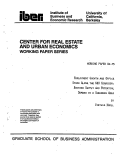 Cover page: Employment Growth and Office Space Along the 680 Corridor: Booming Supply and Potential Demand in a Suburban Area