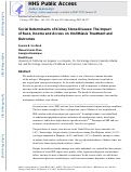 Cover page: Social Determinants of Kidney Stone Disease: The Impact of Race, Income and Access on Urolithiasis Treatment and Outcomes.