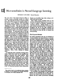 Cover page of Mnemotechnics in second-language learning