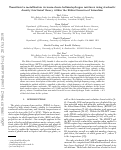 Cover page: Transition to metallization in warm dense helium-hydrogen mixtures using stochastic density functional theory within the Kubo-Greenwood formalism