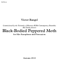 Cover page: Black-Bodied Peppered Moth