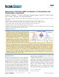 Cover page: Multinuclear Solid-State NMR Investigation of Hexaniobate and Hexatantalate Compounds