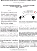 Cover page: How nouns surface as verbs: Inference and generation in word class conversion