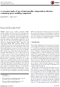 Cover page: A corrosion study of Ag–Al intermetallic compounds in chlorine-containing epoxy molding compounds