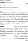 Cover page: A comparative and ontogenetic examination of mitochondrial function in Antarctic notothenioid species