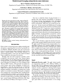 Cover page: Model-based foraging using latent-cause inference