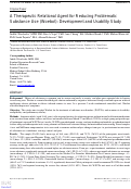 Cover page: A Therapeutic Relational Agent for Reducing Problematic Substance Use (Woebot): Development and Usability Study (Preprint)