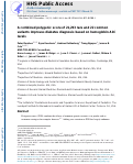 Cover page: A combined polygenic score of 21,293 rare and 22 common variants improves diabetes diagnosis based on hemoglobin A1C levels.