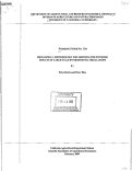 Cover page: Developing a methodology for assessing the economic impacts of large scale environmental regulations