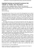 Cover page: Capitalist Systems are Societal Constructs: Not “Clouds” or “Clocks,” but “City States”: A Review of Does Capitalism Have a Future? by Immanuel Wallerstein, Randall Collins, Michael Mann, Georgi Derluguian, and Craig Calhoun (Oxford University Press, 2013