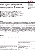 Cover page: ASPECTS-based reperfusion status on arterial spin labeling is associated with clinical outcome in acute ischemic stroke patients