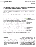 Cover page: Stress Urinary Incontinence post-Holmium Laser Enucleation of the Prostate: a Single-Surgeon Experience