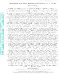 Cover page: Measurement of the matrix elements for the decays η→π+π-π0 and η/η′→π0π0π0