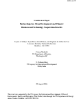 Cover page: Partnerships for Clean Development and Climate: Business and Technology Cooperation 
Benefits