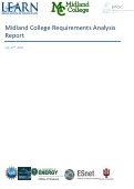 Cover page: Midland College Requirements Analysis Report