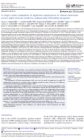 Cover page: A single center evaluation of applicant experiences in virtual interviews across eight internal medicine subspecialty fellowship programs