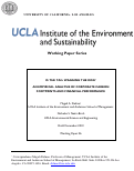 Cover page: IS THE TAIL WAGGING THE DOG? AN EMPIRICAL ANALYSIS OF CORPORATE CARBON FOOTPRINTS AND FINANCIAL PERFORMANCE