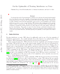 Cover page: On the Optimality of Treating Interference as Noise