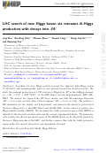 Cover page: LHC search of new Higgs boson via resonant di-Higgs production with decays into 4W