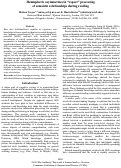 Cover page: Hemispheric asymmetries in “expert” processingof semantic relationships during reading