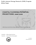 Cover page: Coastal Flooding Potential Projections:  2000-2100