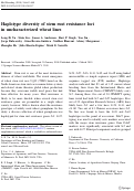 Cover page: Genotyping of U.S. Wheat Germplasm for Presence of Stem Rust Resistance Genes Sr24, Sr36 and Sr1RSAmigo