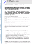 Cover page: A Bayesian multilevel analysis of the longitudinal associations between relationship quality and suicidal ideation and attempts among youth with bipolar disorder