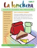Cover page: La lonchera, A: Almuerzos saludables para preescolares