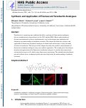 Cover page: Synthesis and application of fluorescent teixobactin analogs