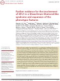 Cover page: Further evidence for the involvement of EFL1 in a Shwachman-Diamond-like syndrome and expansion of the phenotypic features.