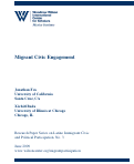 Cover page: Migrant Civic Engagement