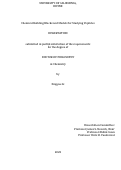 Cover page: Chemical Building Blocks and Models for Studying Peptides