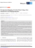 Cover page of Bicomponent Mapping of Cortical Bone Using a New Interleaved UTE Imaging Sequence