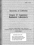 Cover page: CRYSTAL STRUCTURES AND CRITICAL TEMPERATURES OF SOME NEW SUPERCONDUCTING COMPOUNDS