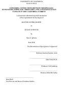 Cover page: Exploring connections between mesopelagic ecosystems, epipelagic predators, and a changing ocean climate in the California Current