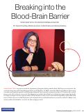Cover page: Breaking into the Blood-Brain Barrier (Professor Daniela Kaufer)