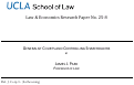 Cover page of Generalist Courts and Controlling Shareholders