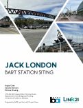 Cover page: Jack London BART Station Siting