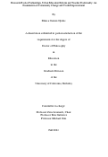 Cover page: Research-Practice Partnerships, Urban Education Reform and Teacher Positionality: An Examination of Community Change and Youth Empowerment