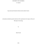 Cover page: Expectation and Evaluation in Moral and Non-Moral Contexts