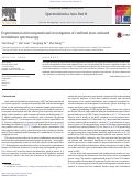 Cover page: Experimental and computational investigation of confined laser-induced breakdown spectroscopy