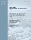 Cover page: The California Demand Response Potential Study, Phase 3: Final Report on the Shift Resource through 2030