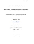 Cover page: Peer Review of Groundwater Modeling for the Monterey Peninsula Water Supply Project (MPWSP) April 2015 Draft EIR: