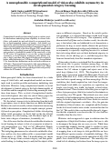 Cover page: A neuroplausible computational model of vision also exhibits asymmetry in developmental category learning