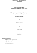 Cover page: The Cosmopolitan Nation: Vietnamese Comparative Political Theory