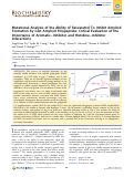 Cover page: Mutational Analysis of the Ability of Resveratrol To Inhibit Amyloid Formation by Islet Amyloid Polypeptide: Critical Evaluation of the Importance of Aromatic–Inhibitor and Histidine–Inhibitor Interactions