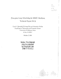 Cover page: Fine-grain loop scheduling for MIMD machines