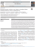 Cover page: Elucidating dynamic conductive state changes in amorphous lithium lanthanum titanate for resistive switching devices