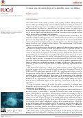 Cover page of A new era is emerging at scientific user facilities